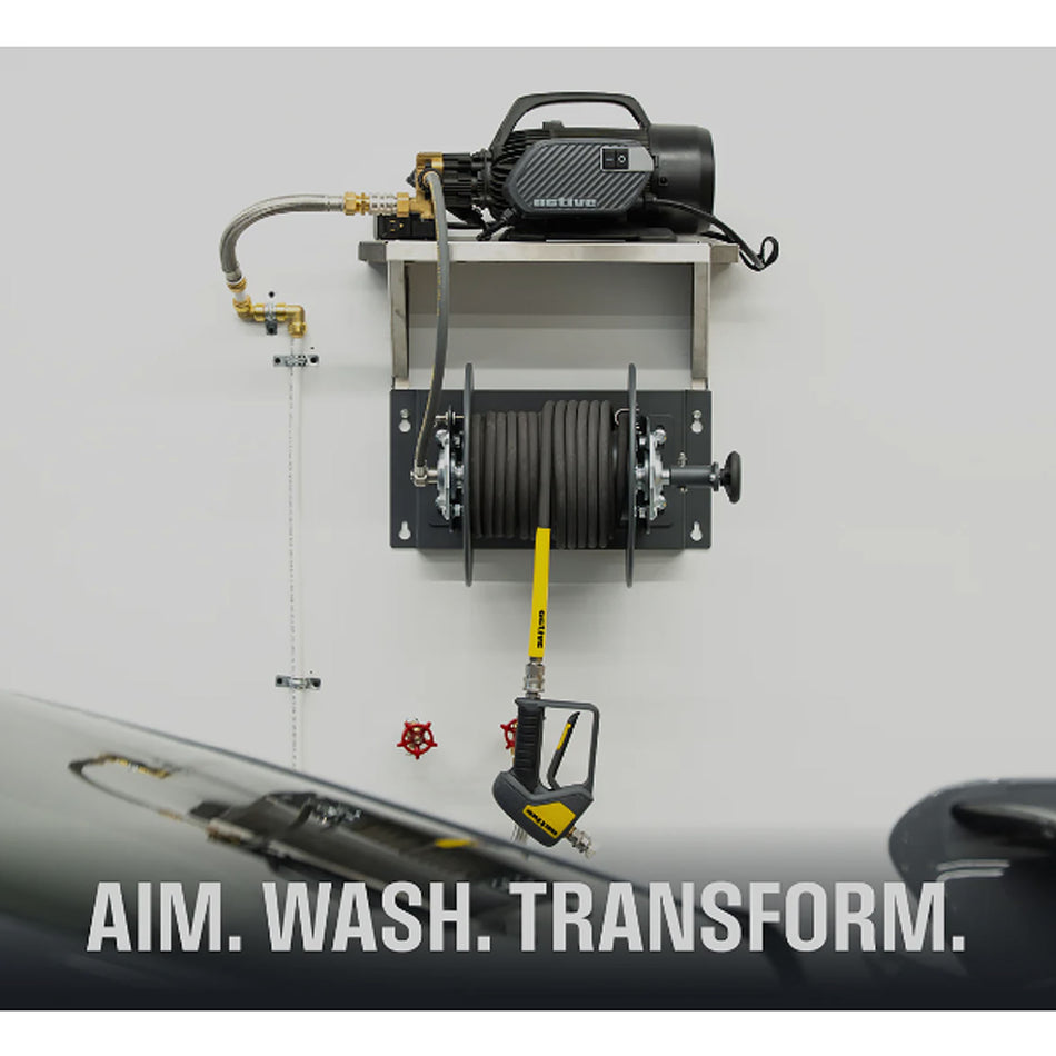 Active Hose Reel M-Series for Pressure Washer Hoses