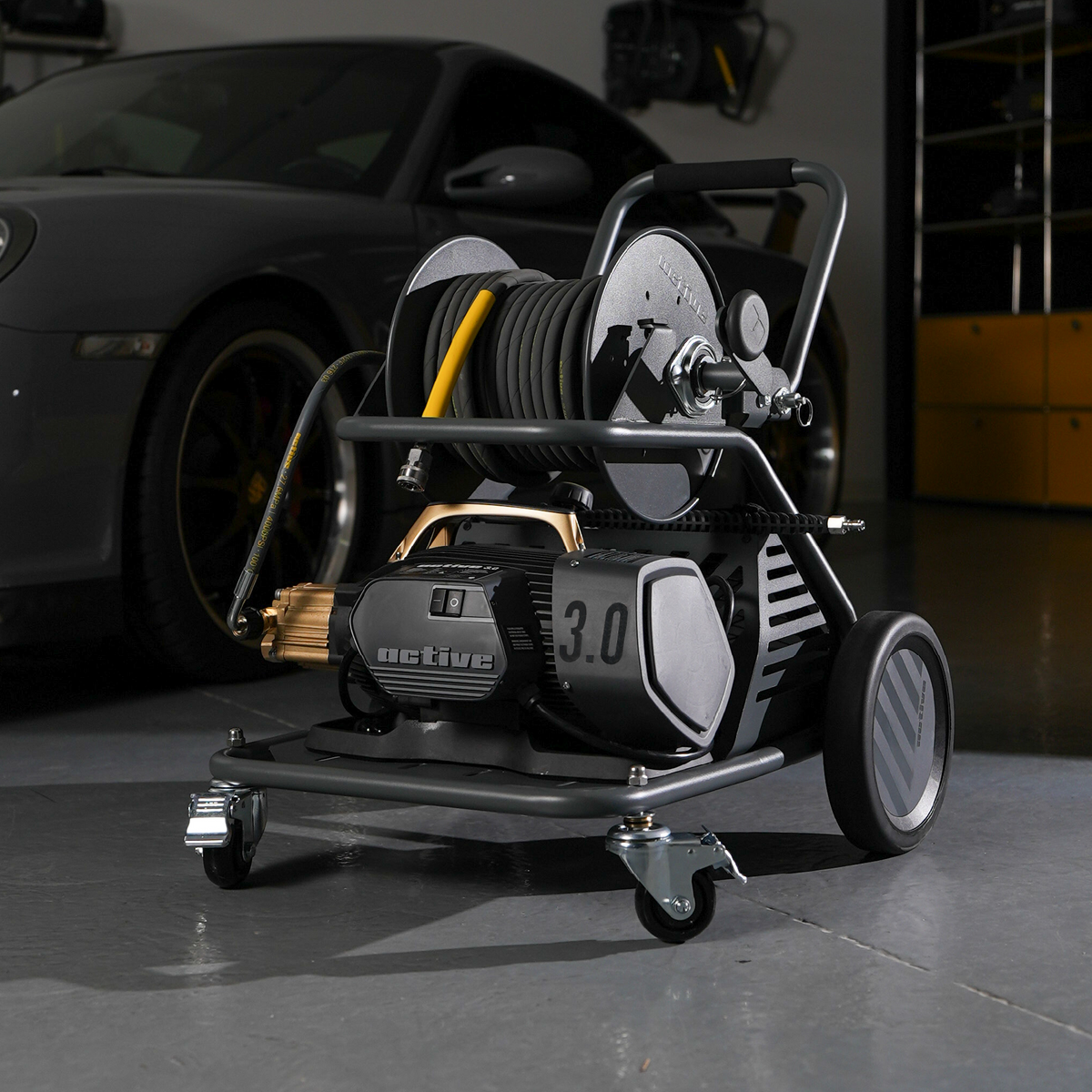 Active™ Wash Cart & Hose Reel - (PRE-ORDER)