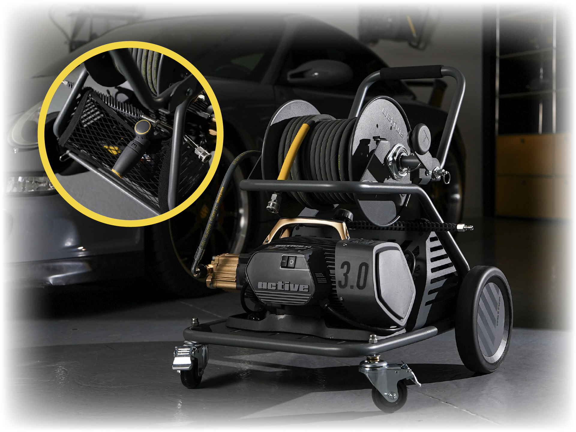 One Cart, All Your Pressure Washing Equipment